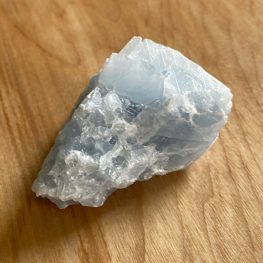 Blue Calcite Crystal Home Decor